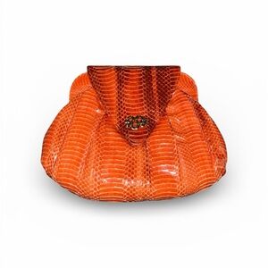 J. Renee Vintage Orange Clutch